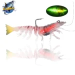 G-DIAO 1Pc Soft Shrimp Fishing Bait for Freshwate Luminous Artificial Soft Rigs Fishing Lure For Family Fishing Gear